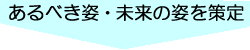 あるべき姿・未来の姿を策定